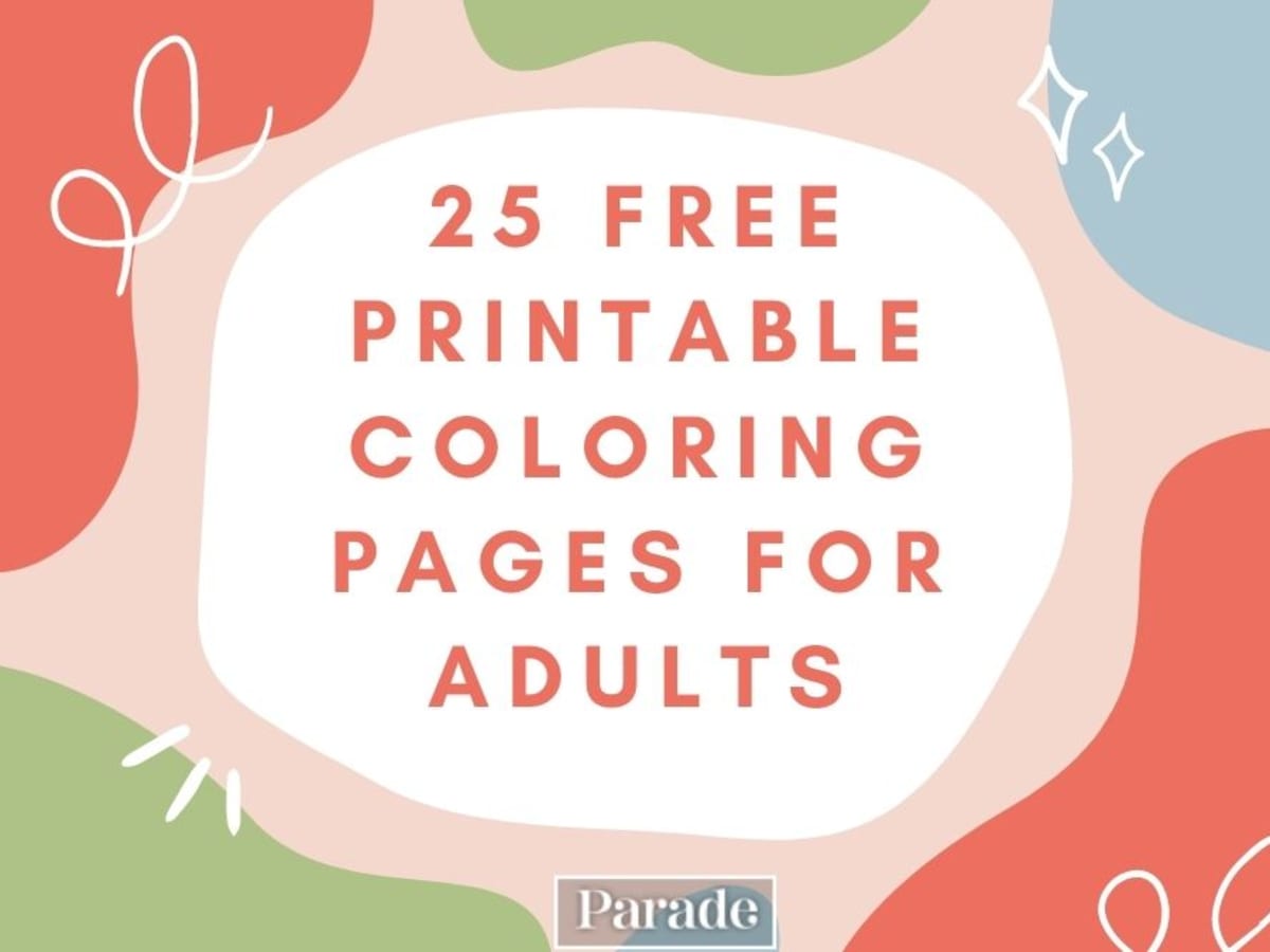 Free printable coloring pages for adults