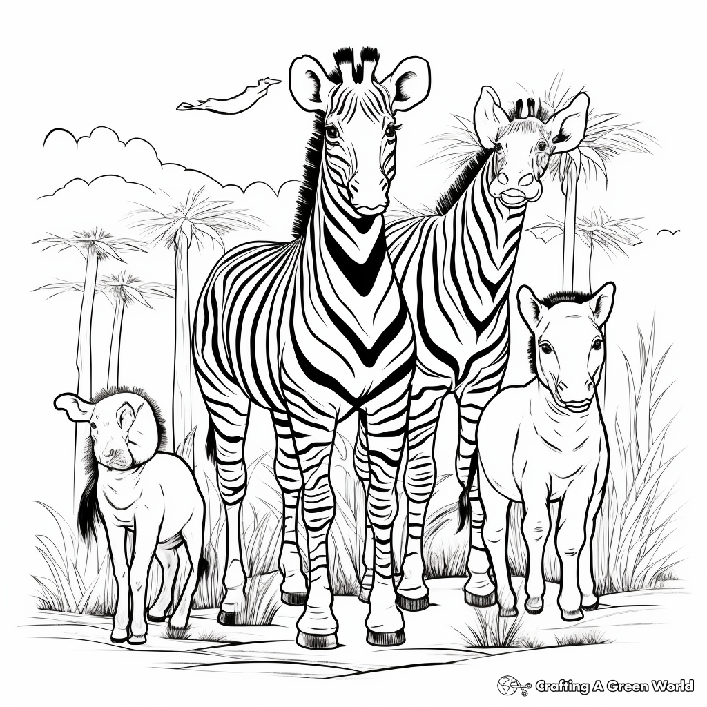 Animal kingdom coloring pages