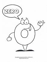 Number coloring pages
