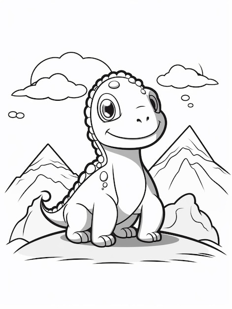 Page printable dinosaur coloring book images