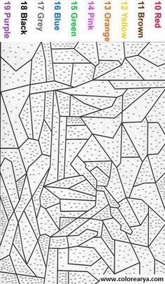 Color mysteries ideas adult color by number color by numbers color by number printable