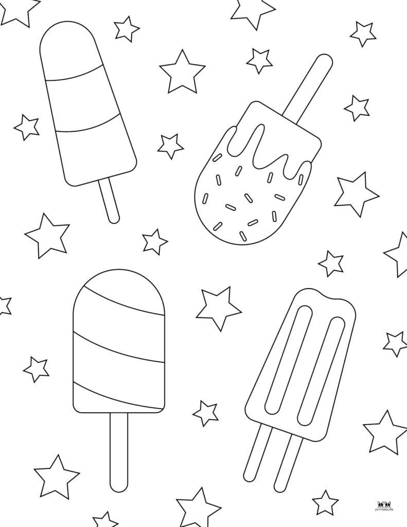 Summer coloring pages