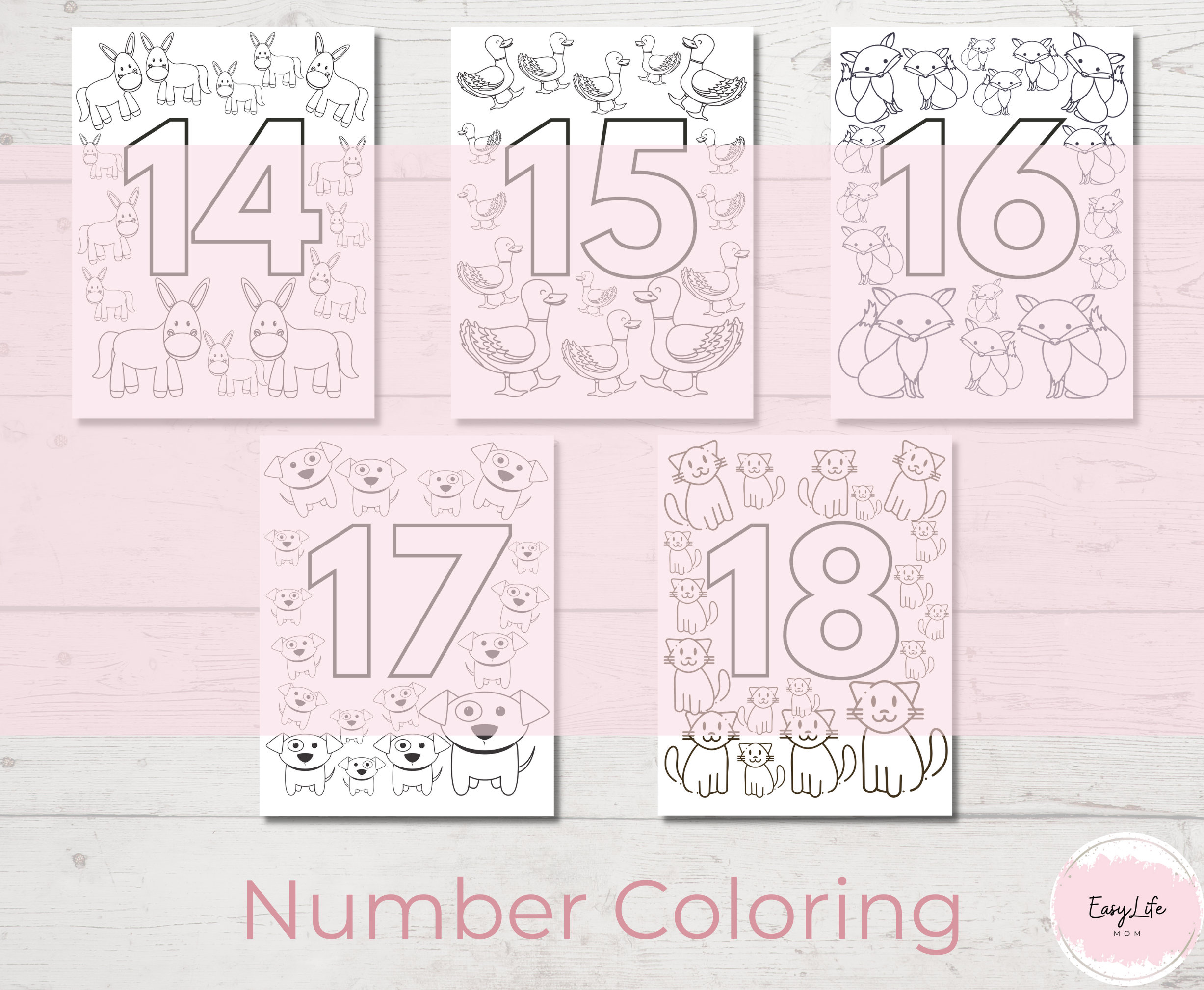 Printable numbers coloring pages coloring page preschool activities prek worksheets homeschool printable preschool sheets