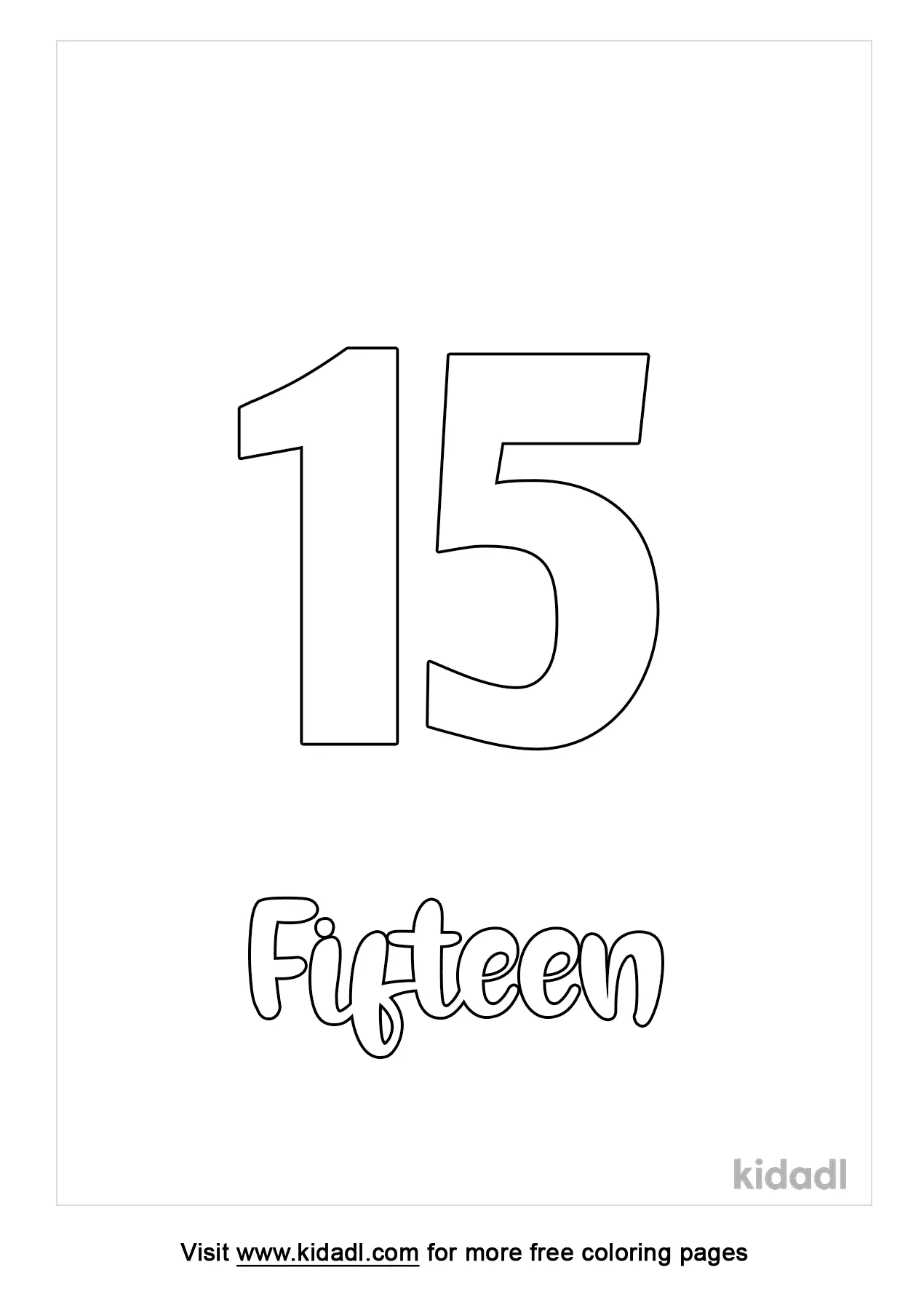Free number coloring page coloring page printables