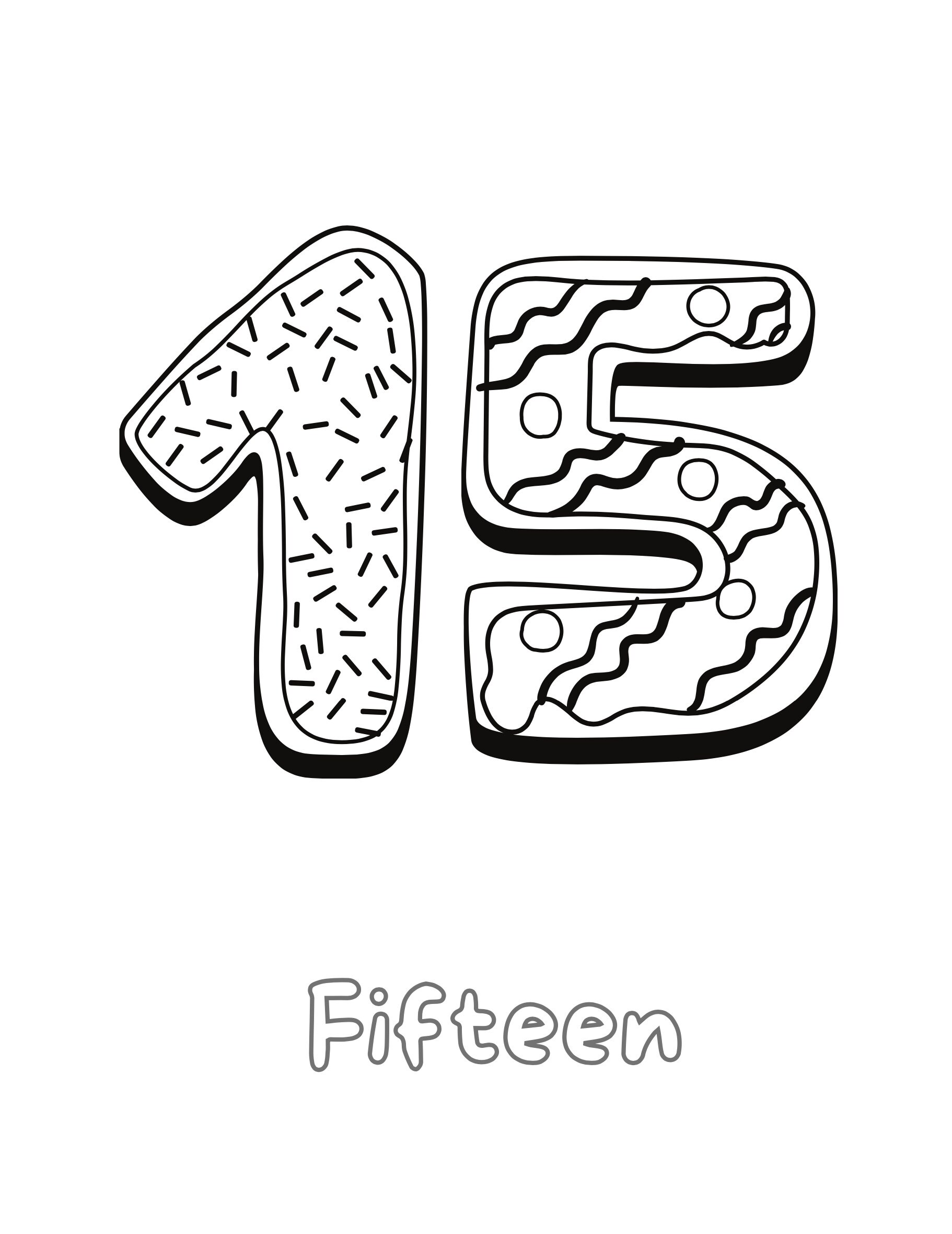 Kids coloring pages learn while having fun numbers pages digital download print at home