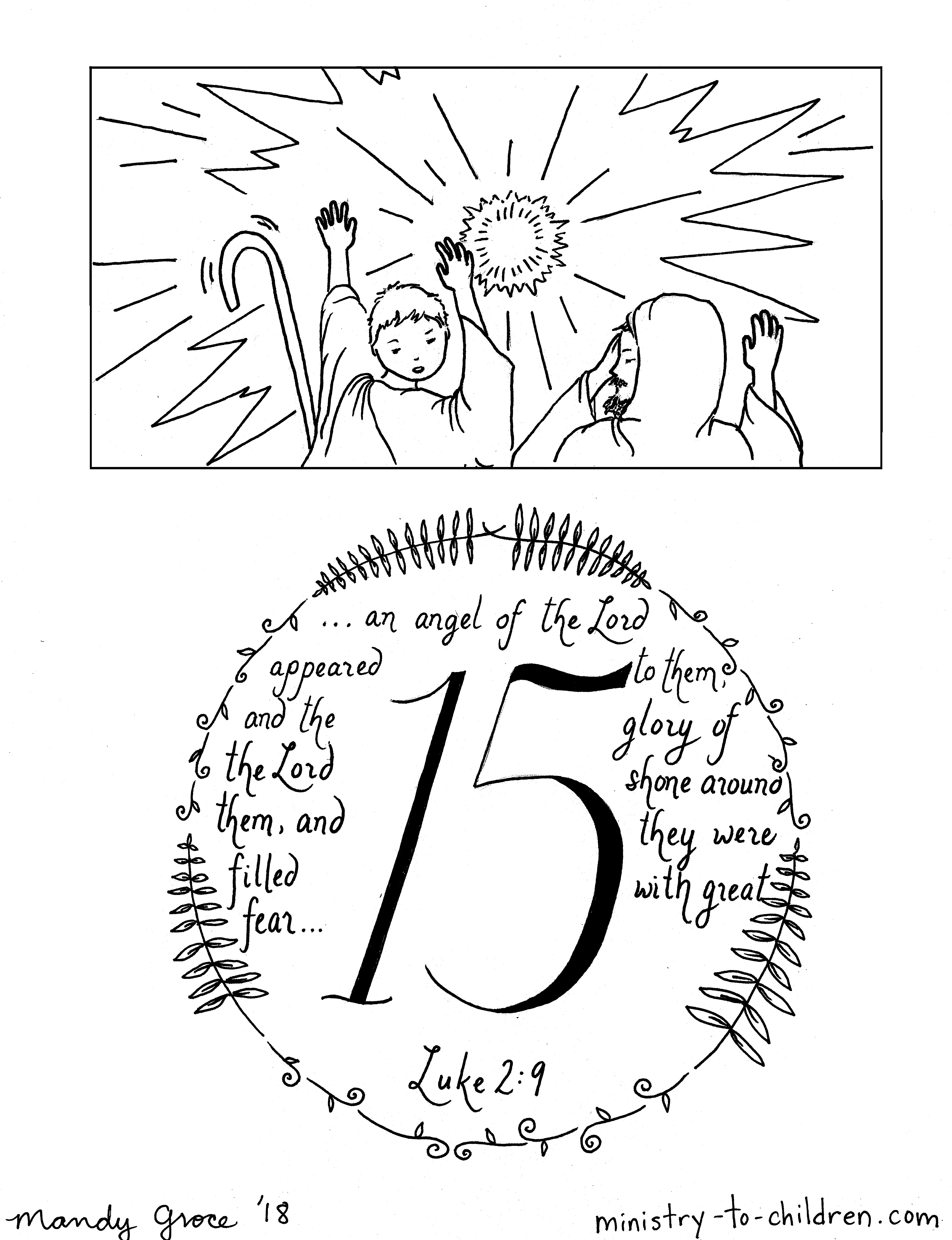 Advent coloring pages activities for kids â sunday school