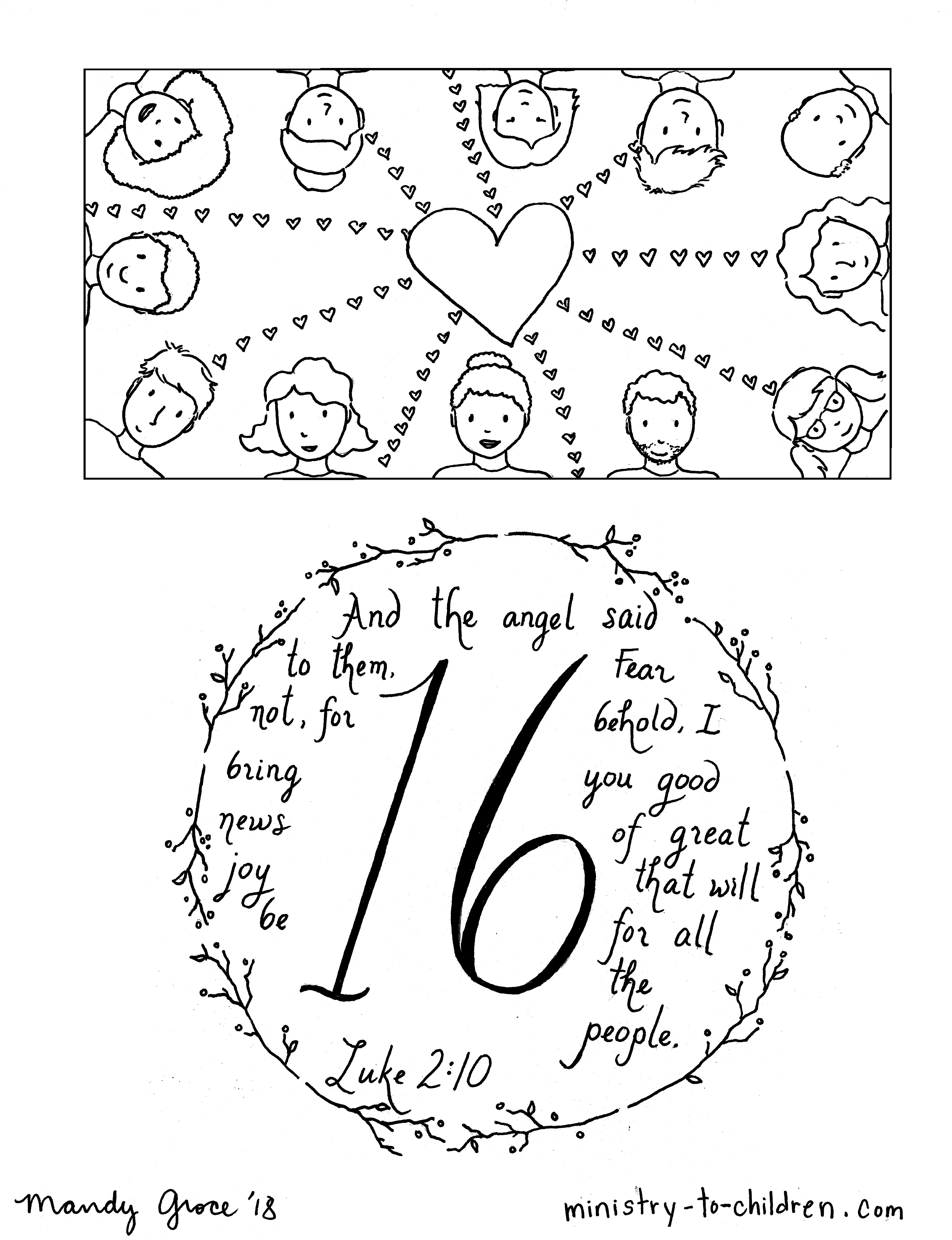 Advent coloring pages activities for kids â sunday school