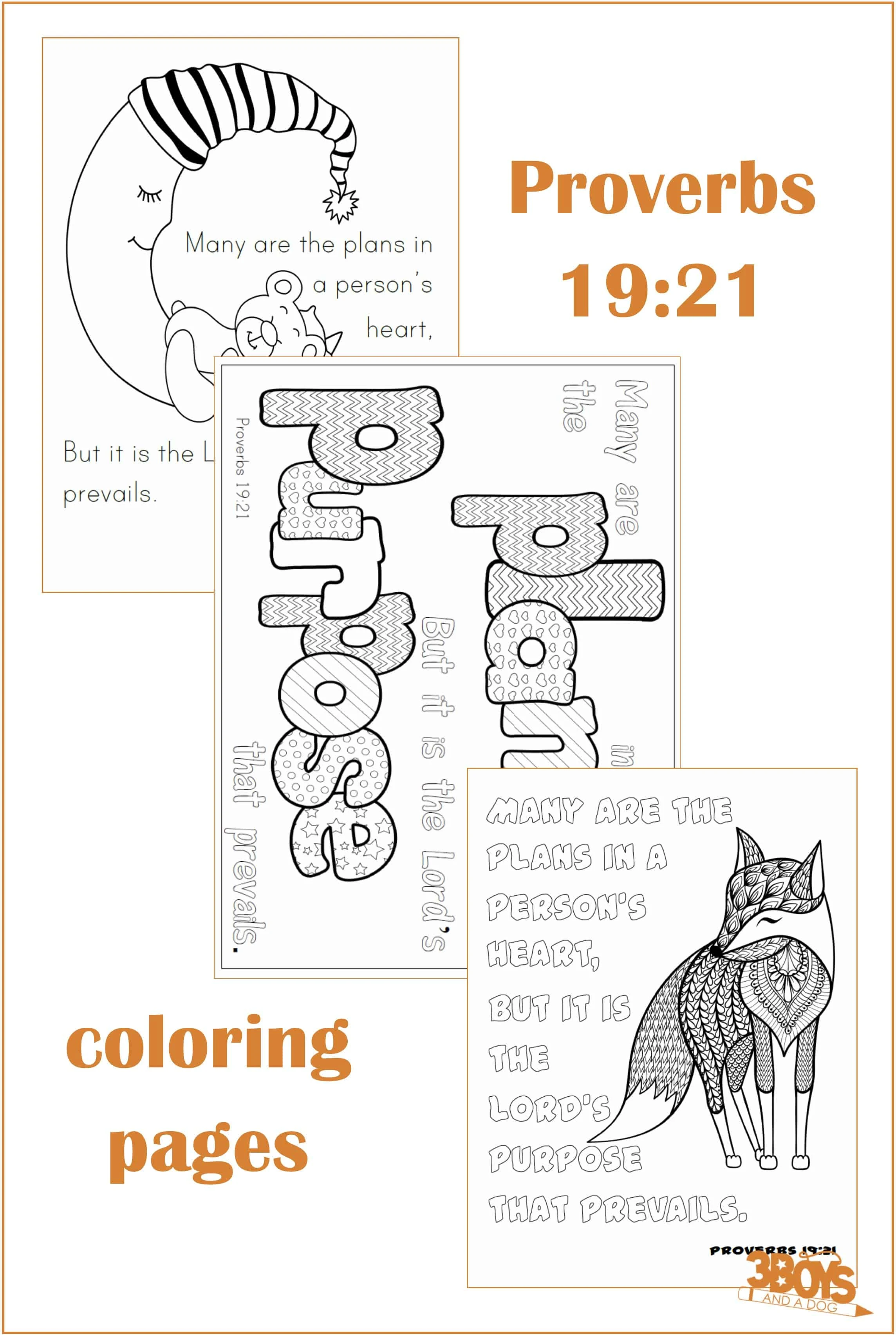 Proverbs coloring pages teaching faith