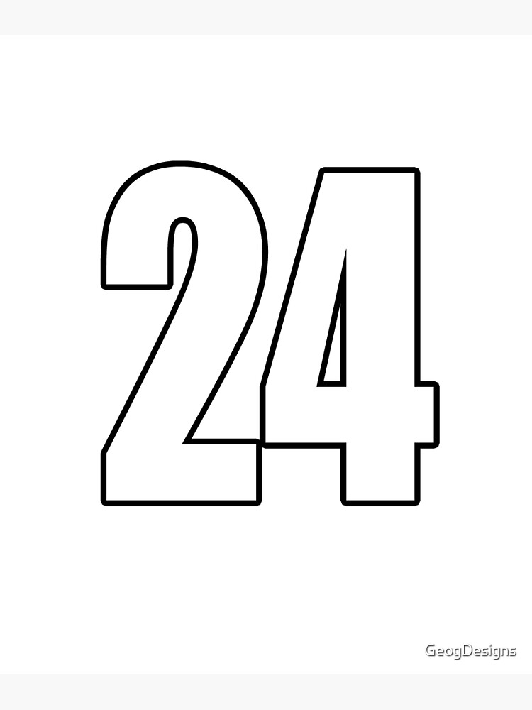 Number number football canvas print by geogdesigns