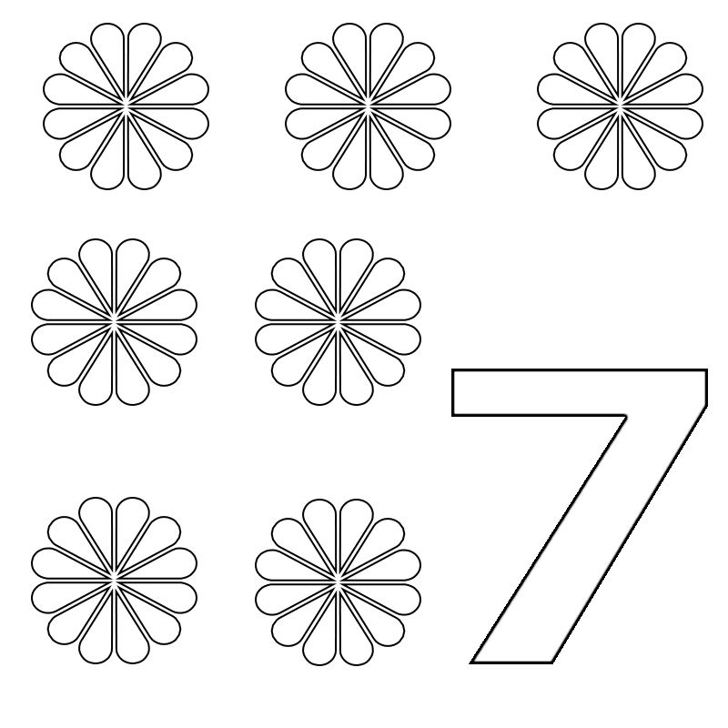 Number coloring pages for preschoolers numbers preschool free coloring pages math activities preschool
