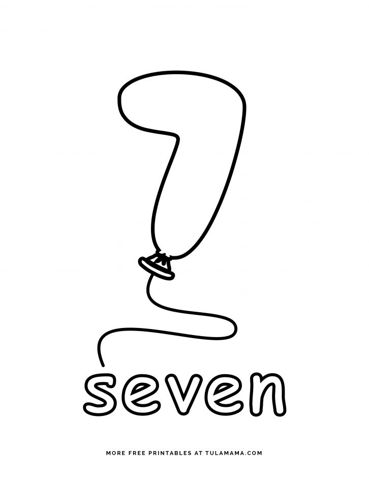 Free cute number coloring pages for fun learning