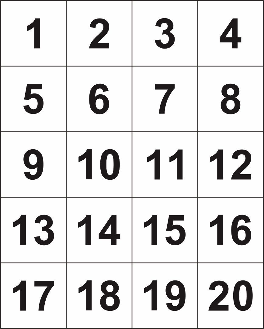 Printablenumbers large printable numbers printable numbers large printable