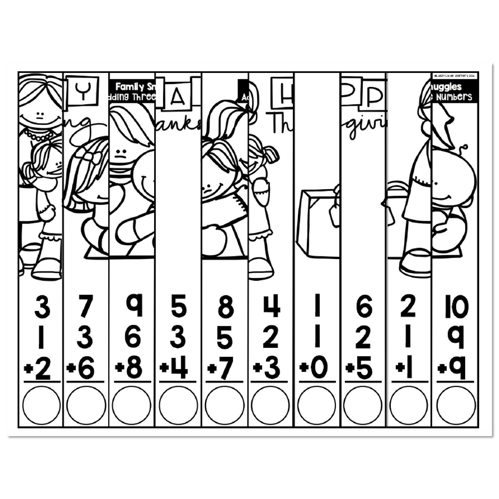 November student scrambled math puzzle