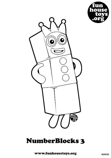 Numberblocks printable coloring page kids printable coloring pages coloring pages for kids free printable coloring pages