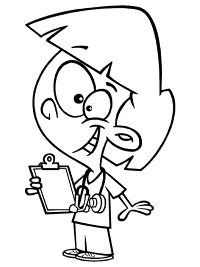 Nurse coloring pages and printable activities