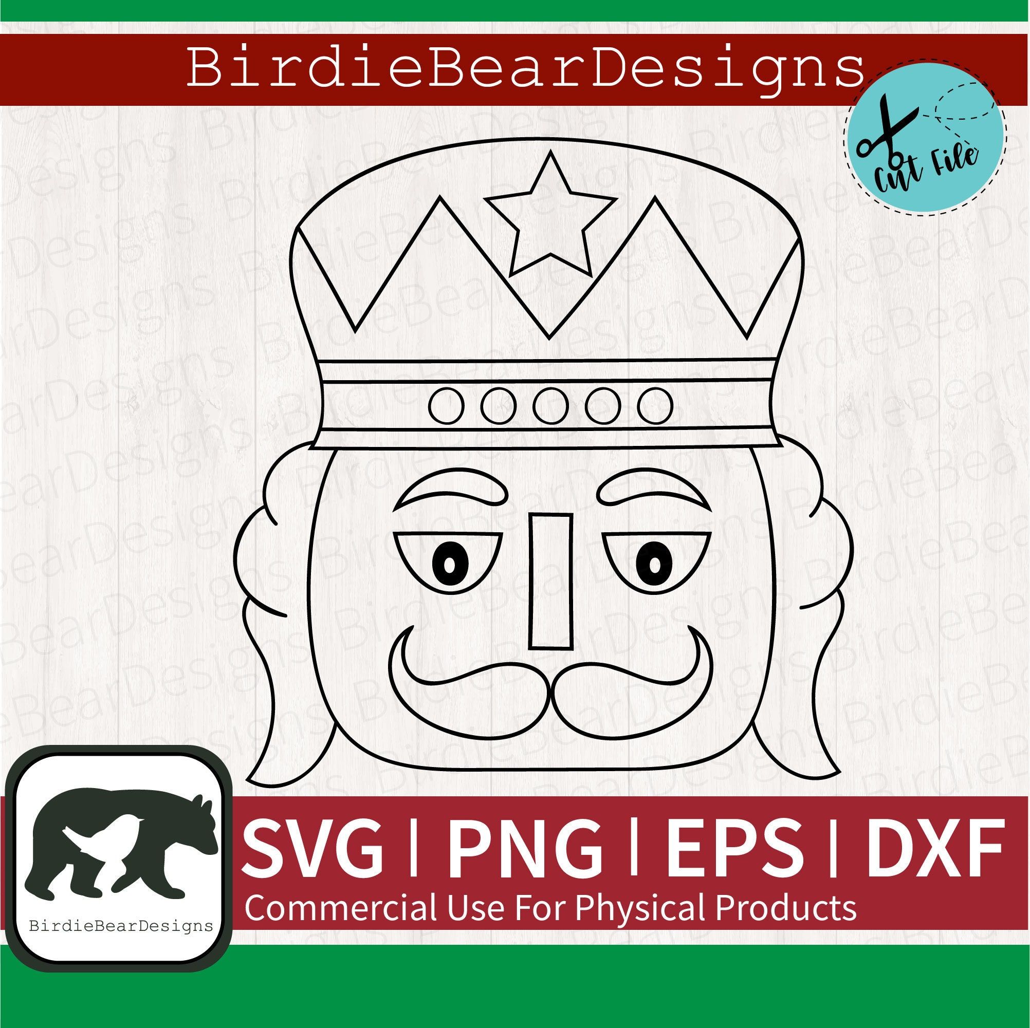 Nutcracker face svg nutcracker svg nutcracker clipart nutcracker coloring svg christmas coloring svg christmas outline svg png dxf