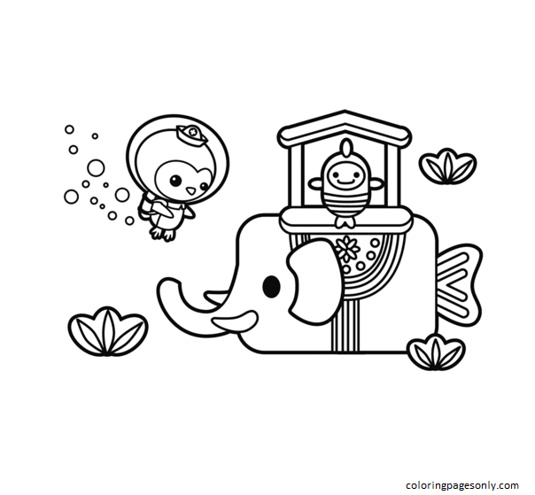 Octonauts coloring pages printable for free download