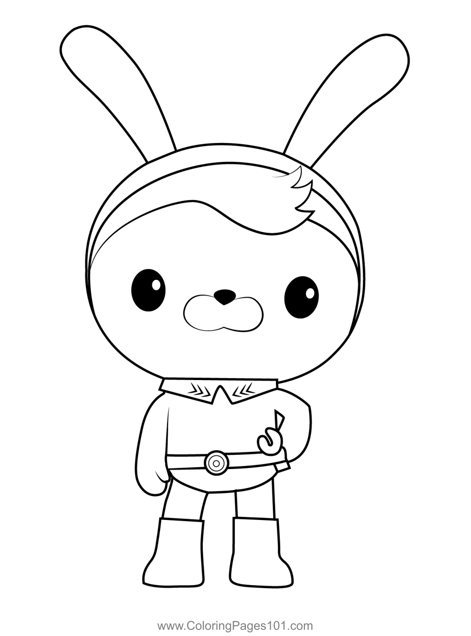 Tweak octonauts coloring page for kids