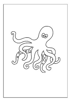 Explore the underwater world with our printable octopus coloring pages for kids