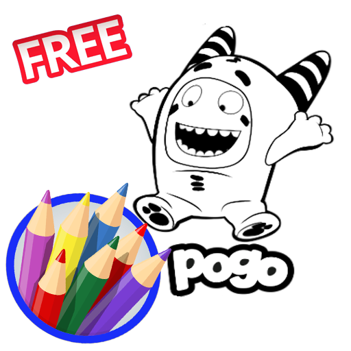App insights oddbods coloring book