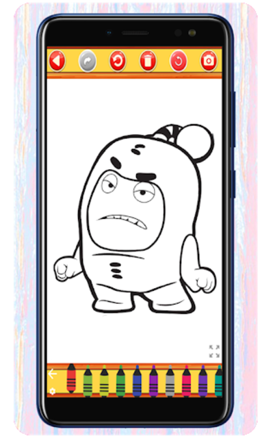 About oddbods coloring book