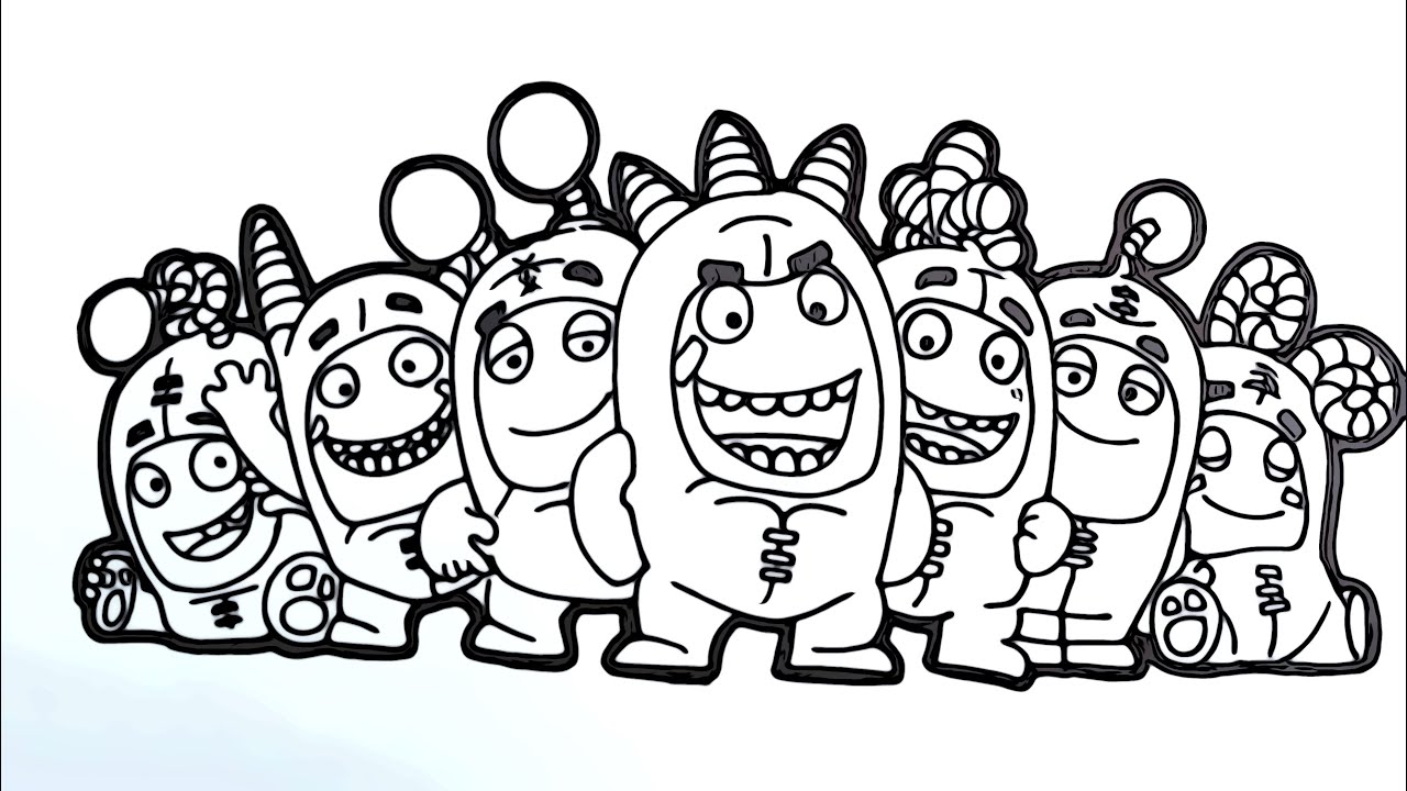 Agic coloringpages agic drawing rainbow collection