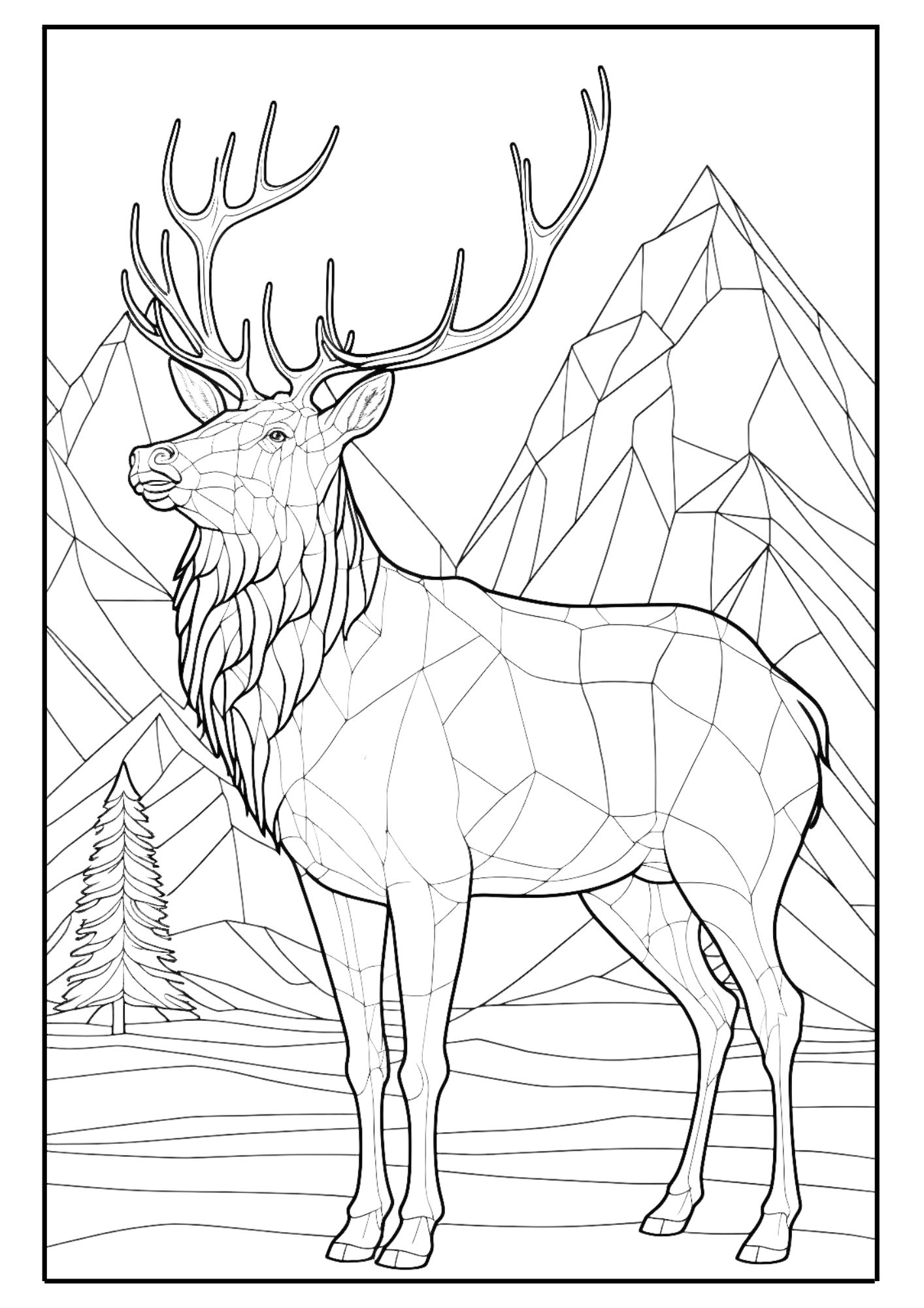 Free printable animal coloring pages for adults relax unwind and color