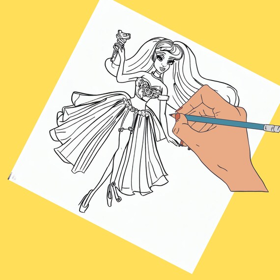 Barbie coloring pages barbie coloring sheets for kids printable coloring pages barbie girl coloring pages