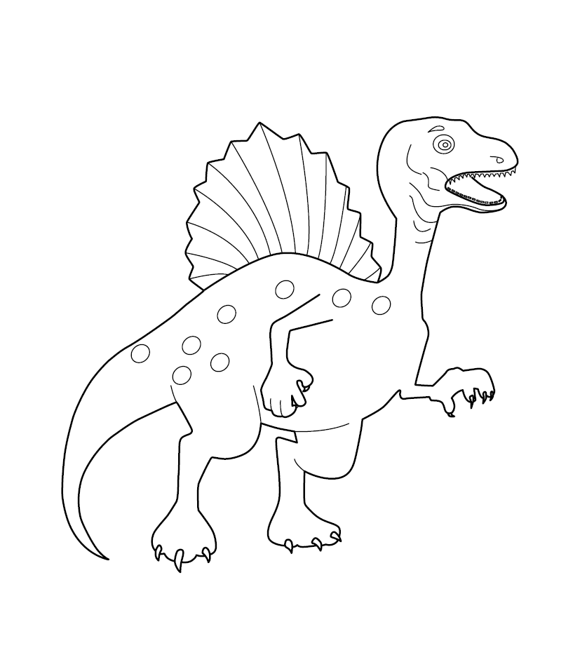 Dinosaurs colouring book â monkey pen store