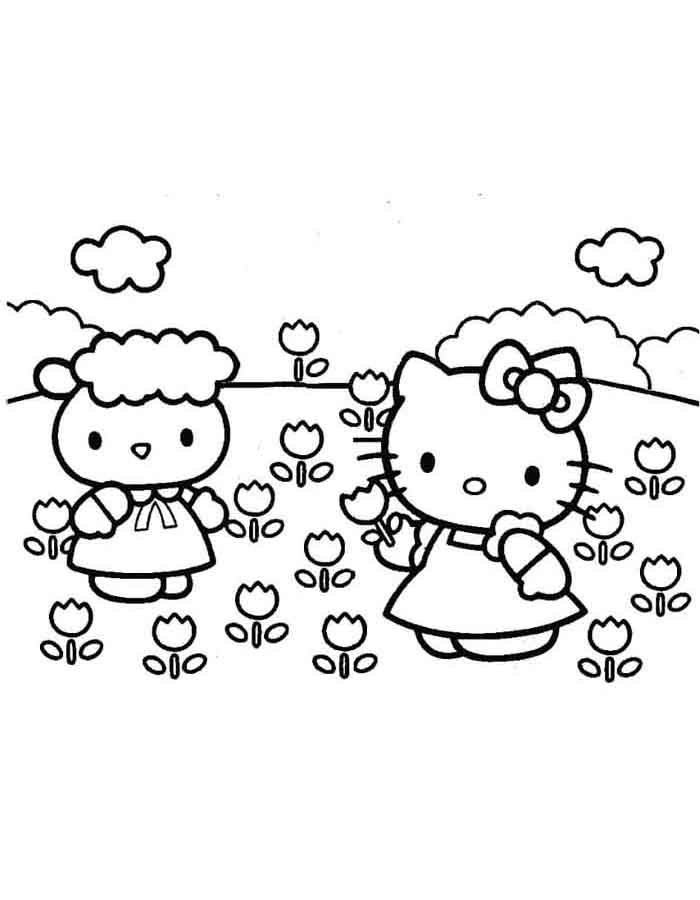 Hello kitty coloring pages free personalizable coloring pages