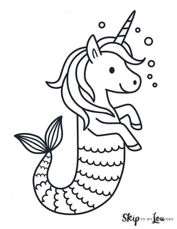 Mermaid coloring pages skip to my lou