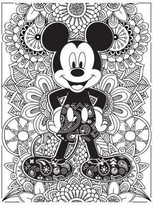Printable mickey mouse coloring pages updated