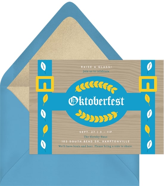 Host an unmissable bash with these oktoberfest party ideas