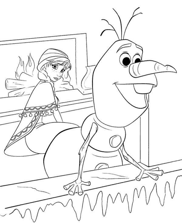 Frozen sisters printable picture