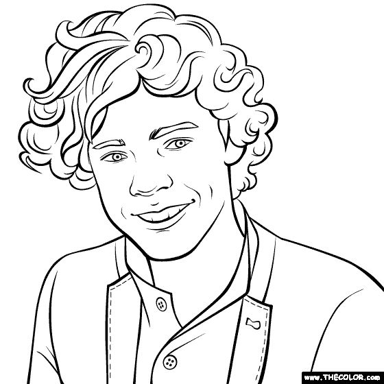 Harry styles one direction coloring page harry styles coloring one direction drawings coloring books coloring book pages
