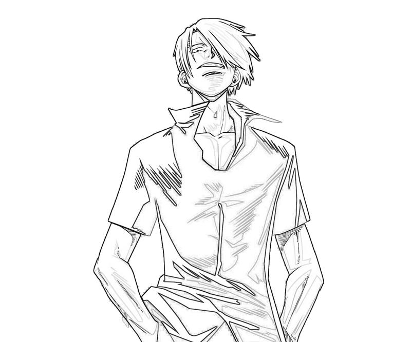 One piece sanji look mario