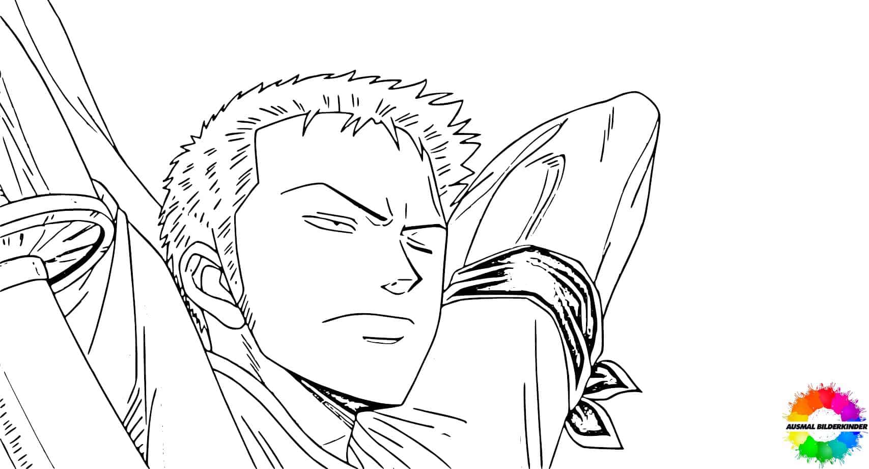 Coloring pages one piece free to print with characters