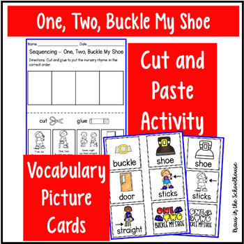 One two buckle my shoe nursery rhyme activities by kraus in the schoolhouse