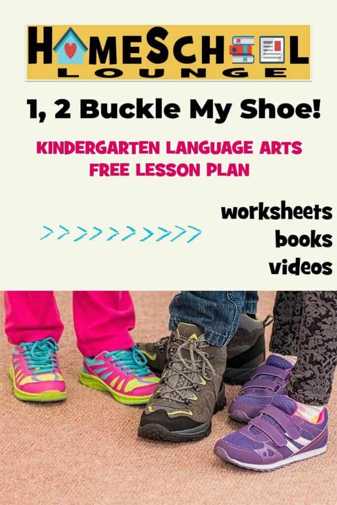 One two buckle my shoe activities â homeschool lounge