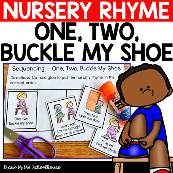 One two buckle my shoe nursery rhyme activities by kraus in the schoolhouse
