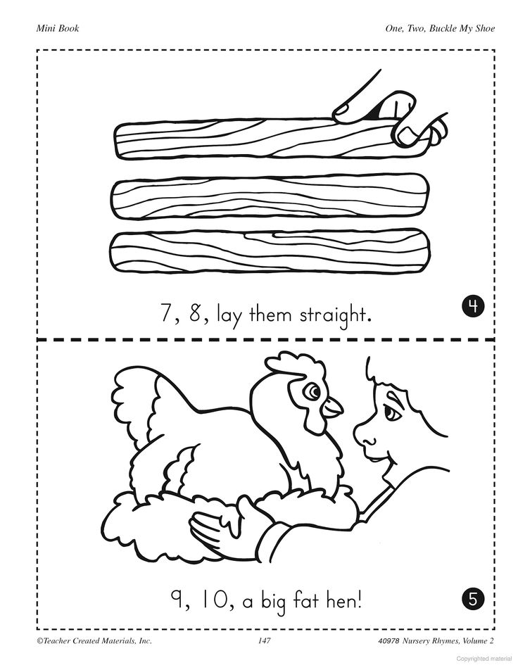 Learning center activities for one two buckle my shoe nursery rhymes preschool activities nursery rhymes activities teacher created materials