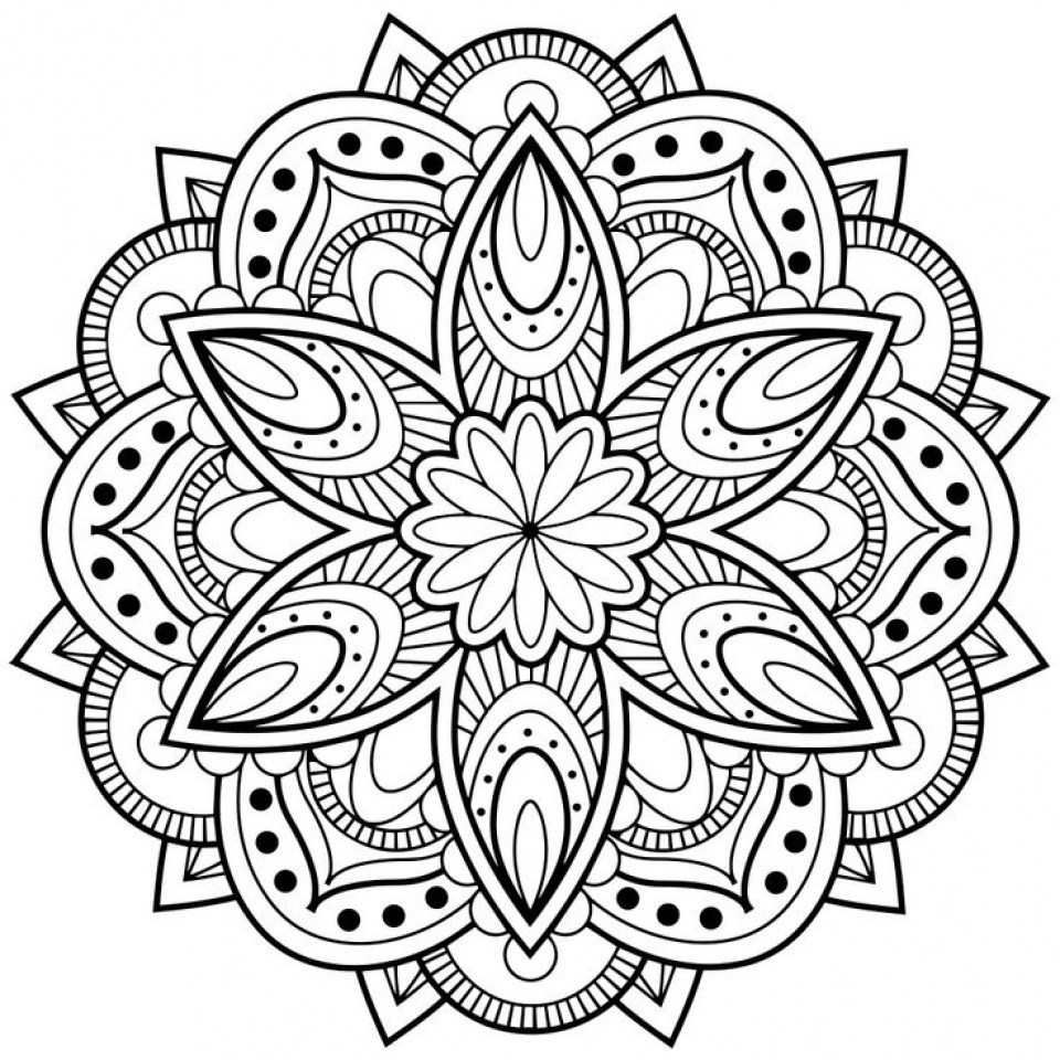 Coloring pages printable abstract coloring pages online