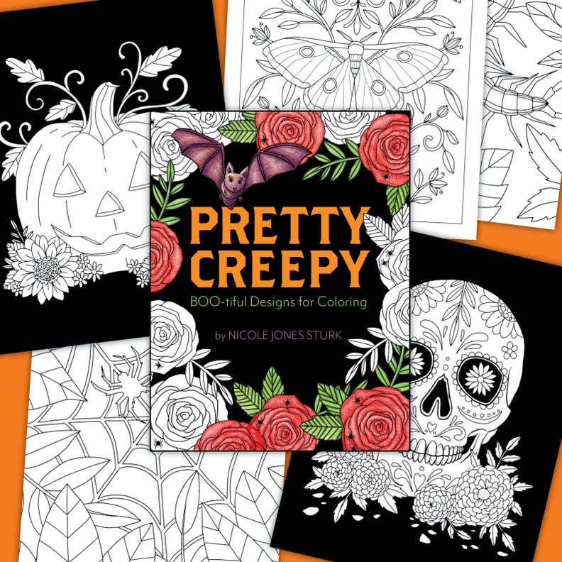 Printable halloween coloring pages for adults smart living