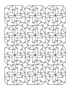 Optical illusions op art