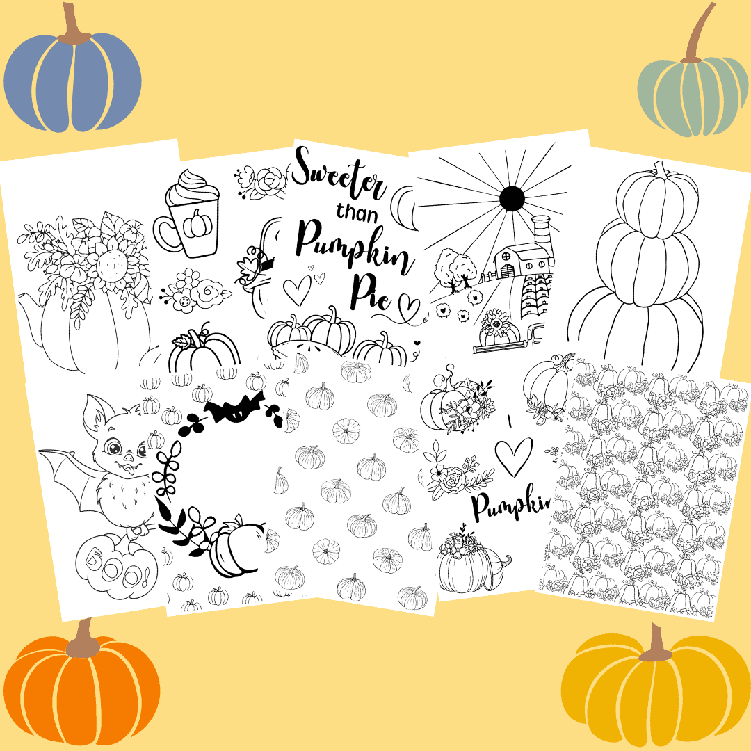Ð free pumpkin coloring pages free printable ð
