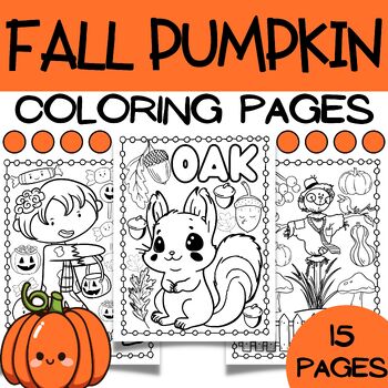 Autumn pumpkin harvest coloring pages fall september coloring sheets made by teachers