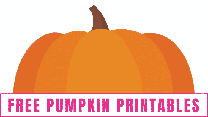 Free pumpkin printables