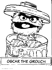 Sesame street coloring pages