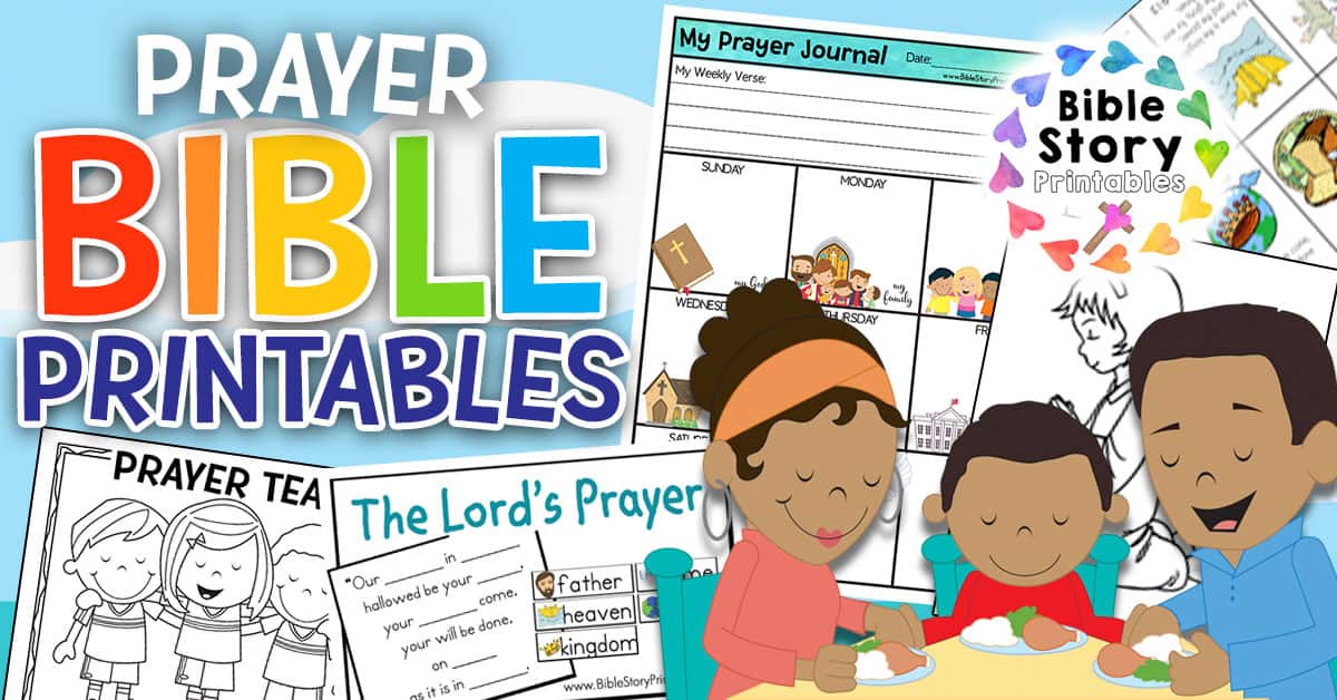 Prayer bible printables