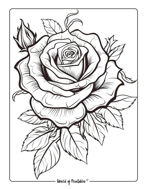 Tattoo coloring pages